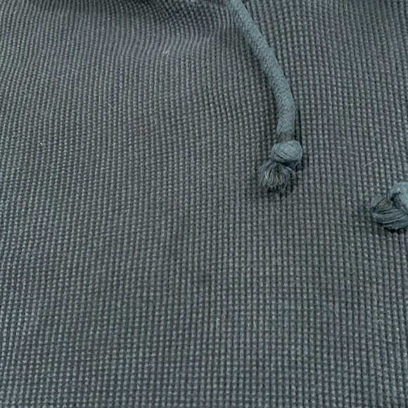 Maison Margiela Paris Black Waffle Knit Atelier Hoodie - MENS SIZE 50 - Picture 15 of 16